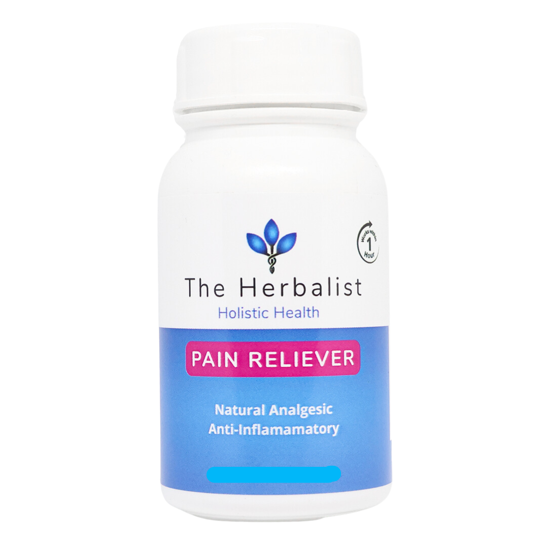 Effective natural pain reliever capsules for pain, inflammation, and better sleep.