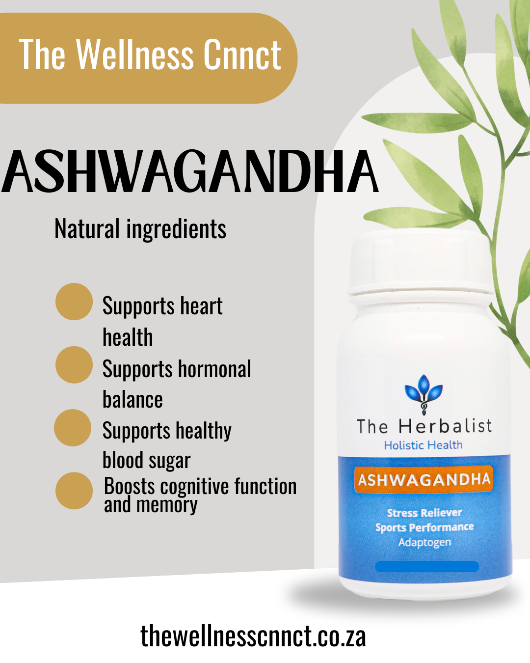 Benefits of using our Ashwagandha Capsules